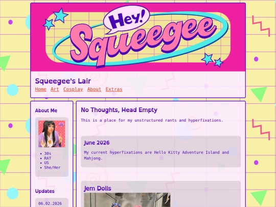 blog screenshot