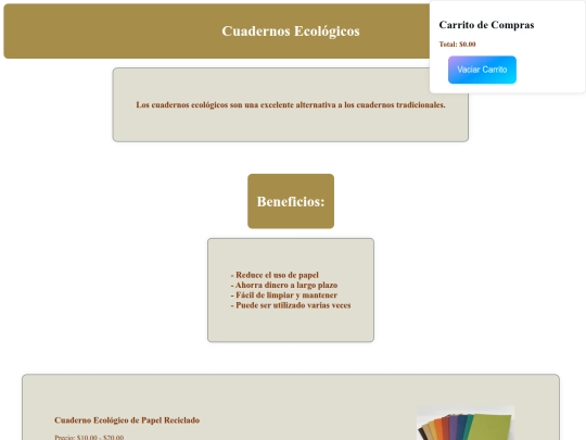 Cuaderno screenshot