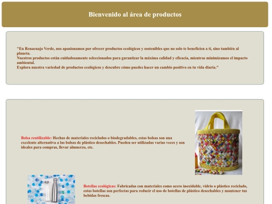 Productos screenshot