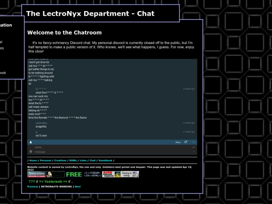 chat screenshot