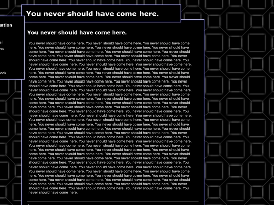 not_found screenshot