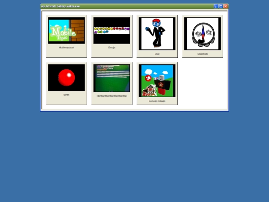 My XP Gallery screenshot