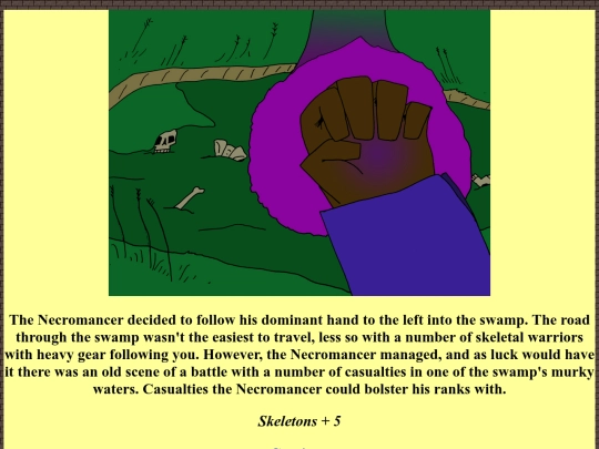 TaleOfTheTerribleNecromancer/HTML/Swamp screenshot
