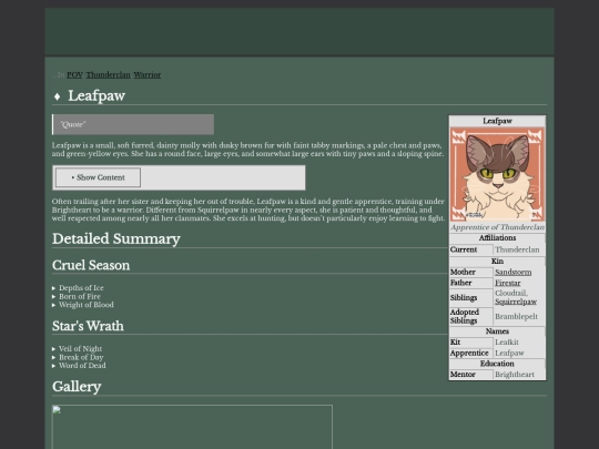 leafpaw screenshot