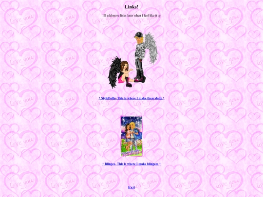 links screenshot