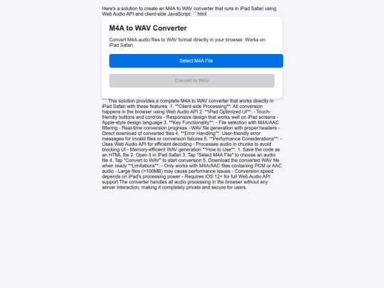 m4awav screenshot