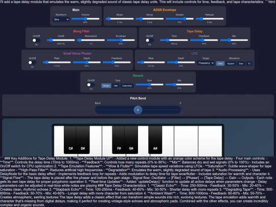 synth screenshot