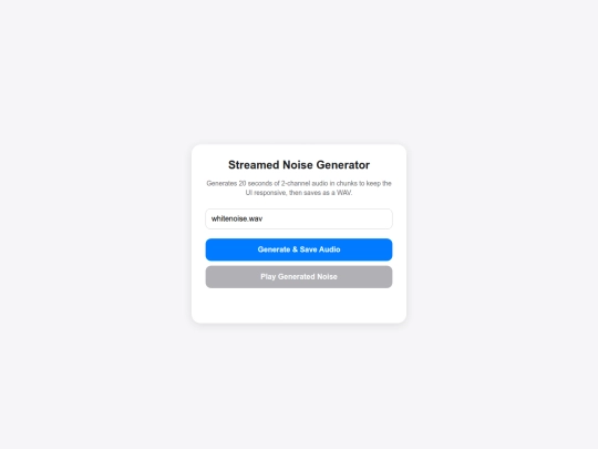 wavstream screenshot