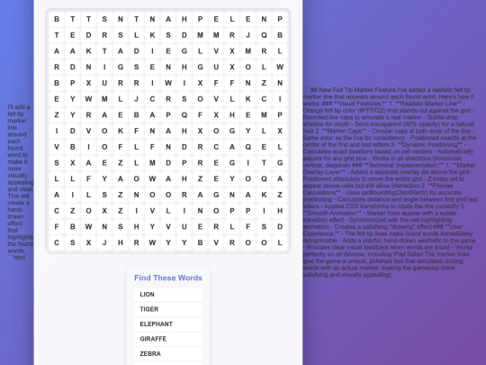 wordsearch4 screenshot