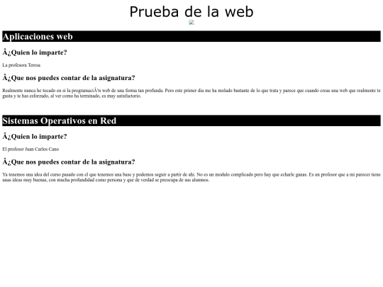 PruebaWeb screenshot