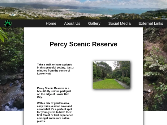 subsite screenshot