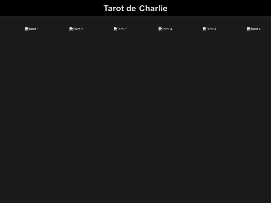 tarot screenshot