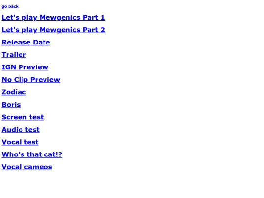 mewvideos screenshot