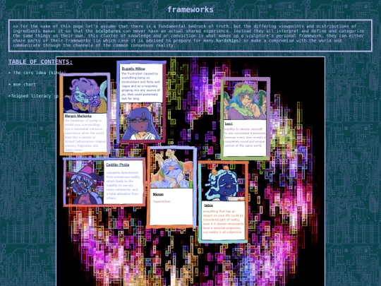 projects/frameworks screenshot