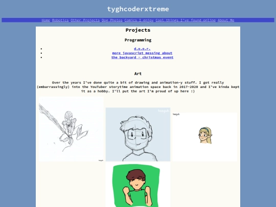 projects screenshot