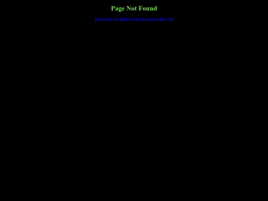 not_found screenshot
