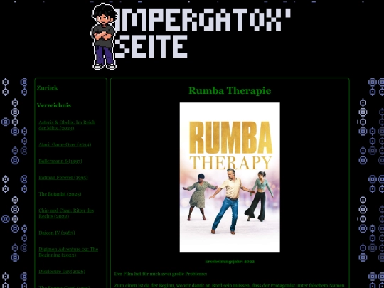 filmreviews/RumbaTherapy screenshot