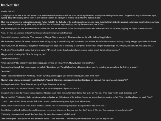 stories/bucketlist screenshot