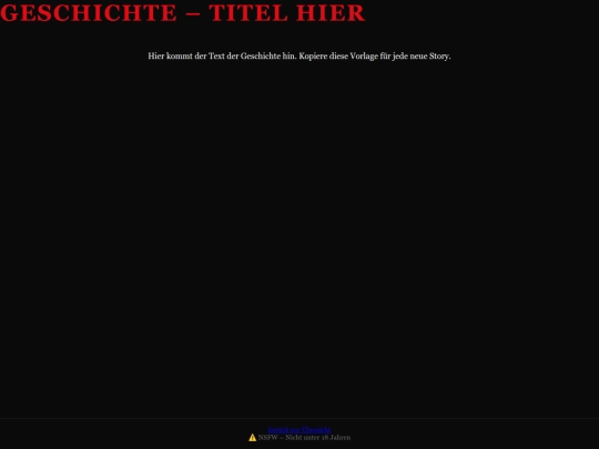 story-template screenshot