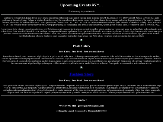 Arun Event 2025/Arun Events screenshot