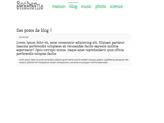 pages/blog screenshot