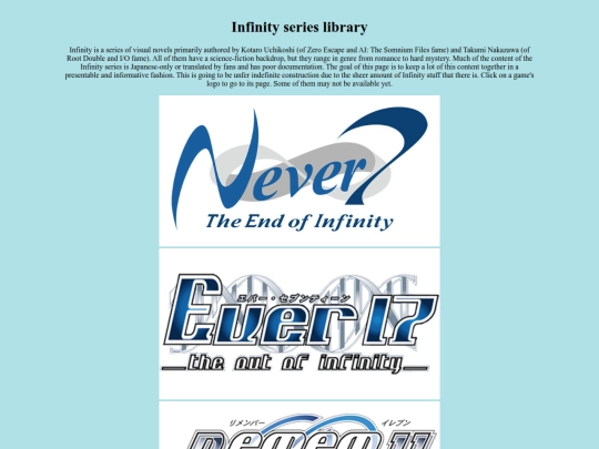 infinitymuseum/main screenshot