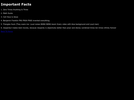 facts screenshot
