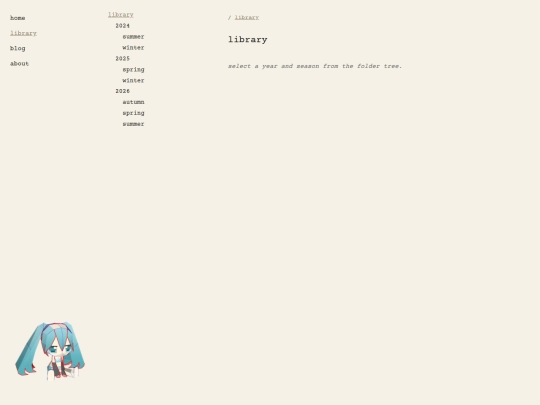 library screenshot