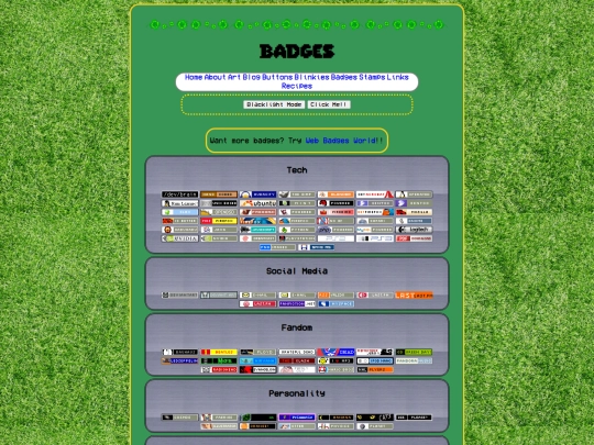 badges screenshot
