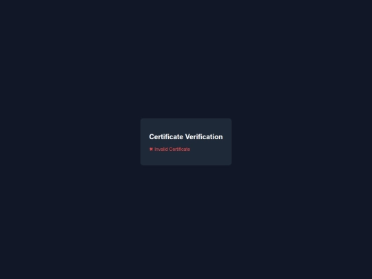 Course/verify screenshot