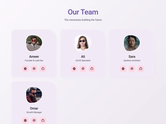 OurTeam screenshot