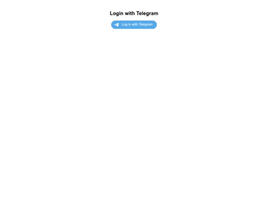 TelegramLogin screenshot