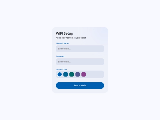 WiFiCard screenshot