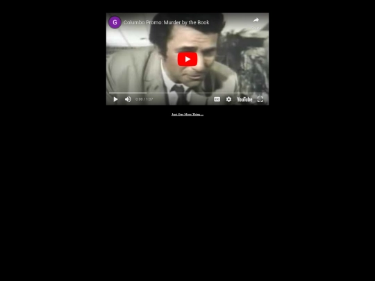 columbo/book screenshot