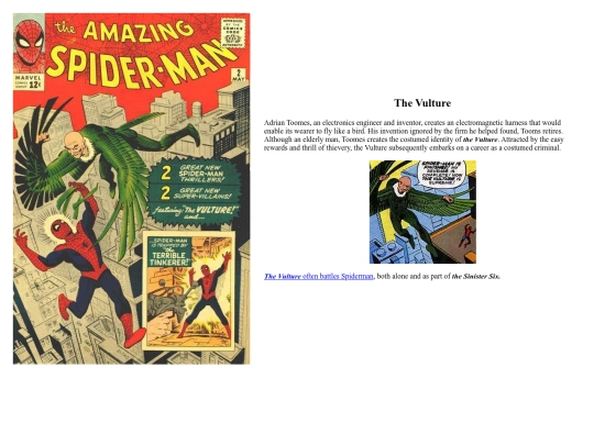comics/villains/sinstr6/vulture screenshot