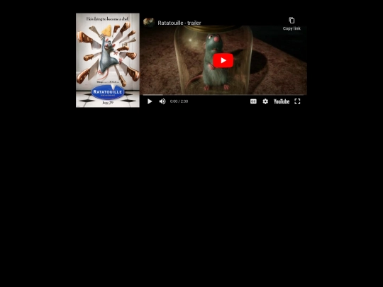 flix/ratatouille screenshot
