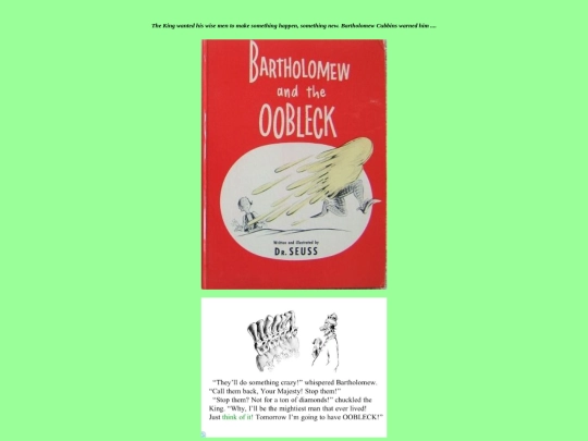 kidbooks/seuss/oobleck screenshot