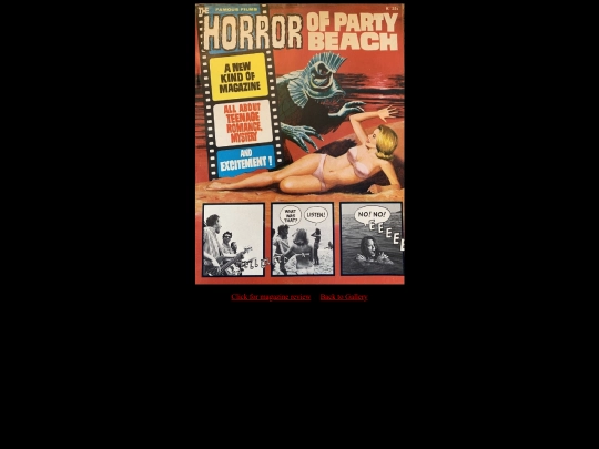 monstermags/horrorbeach screenshot