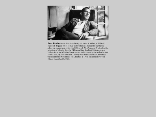 storyteller/storymag3/steinbeck screenshot
