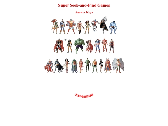 superseek/superkeys screenshot