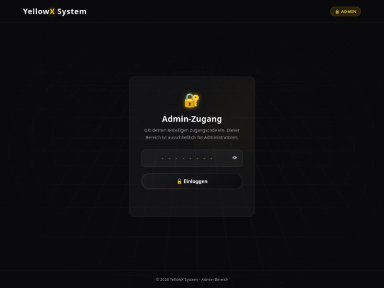 admin screenshot