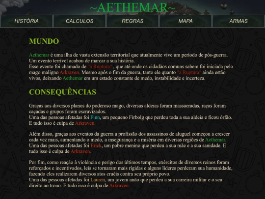 History screenshot