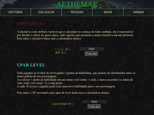 Rules screenshot