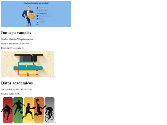 Primerproyectocv/Trabajo2 screenshot