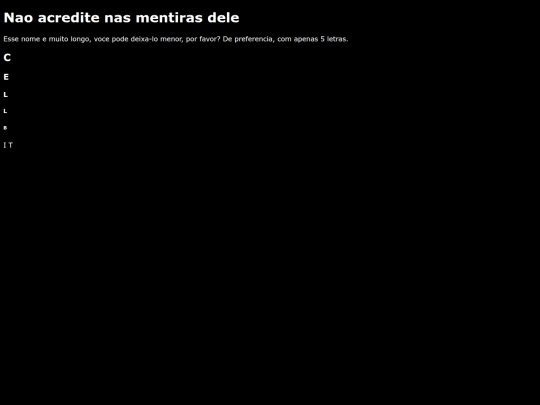 espreitador screenshot