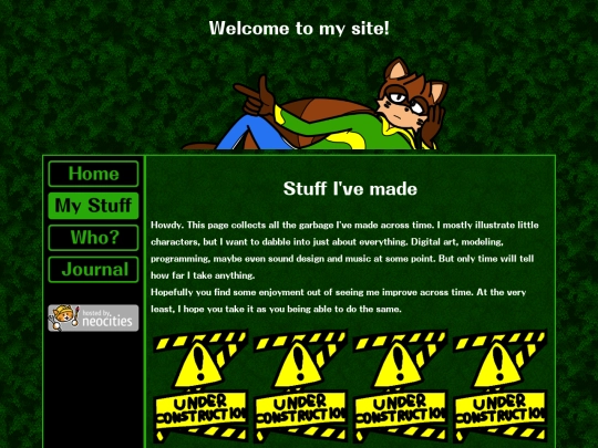 my_stuff screenshot