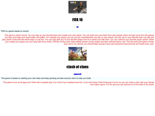 cssclassminiproject screenshot