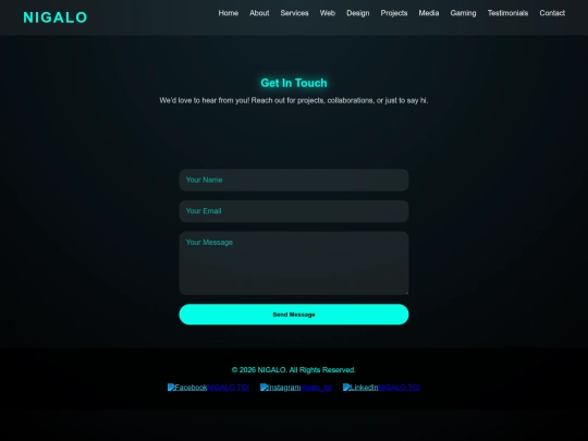 NIGALO/contact screenshot