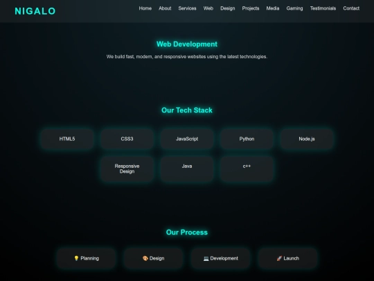 NIGALO/web screenshot