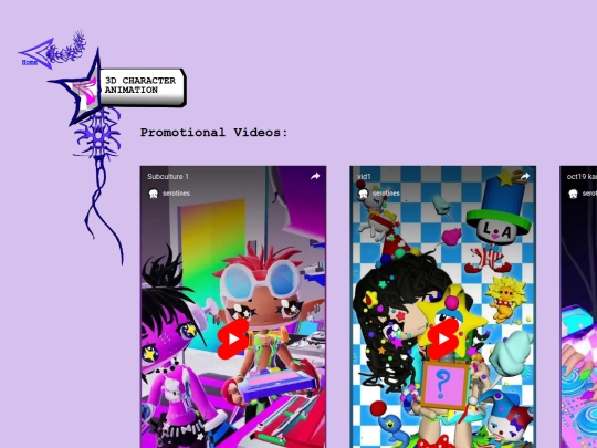 Newsite/addtnlanim screenshot
